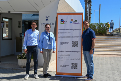 Oliva ofrece un QR con toda la información turística actualizada