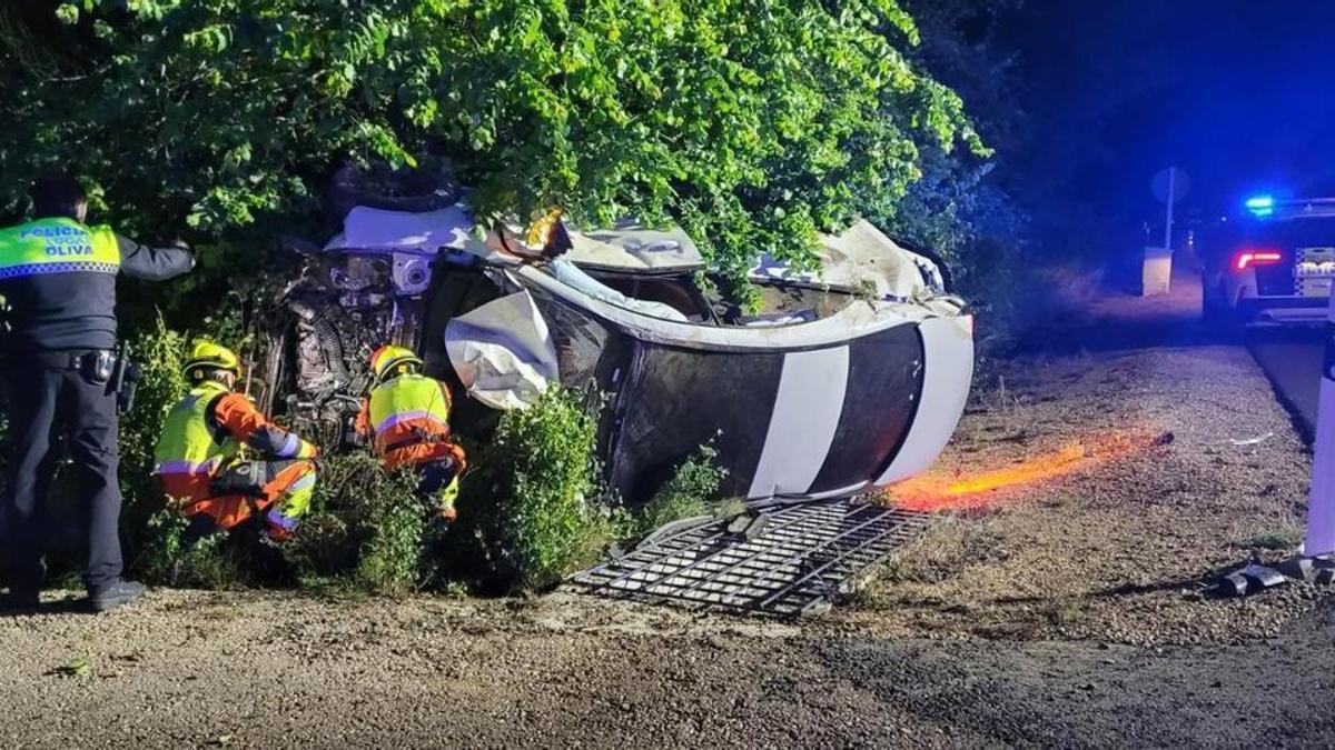Un conductor herido en Oliva tras evitar ser embestido por un jabalí