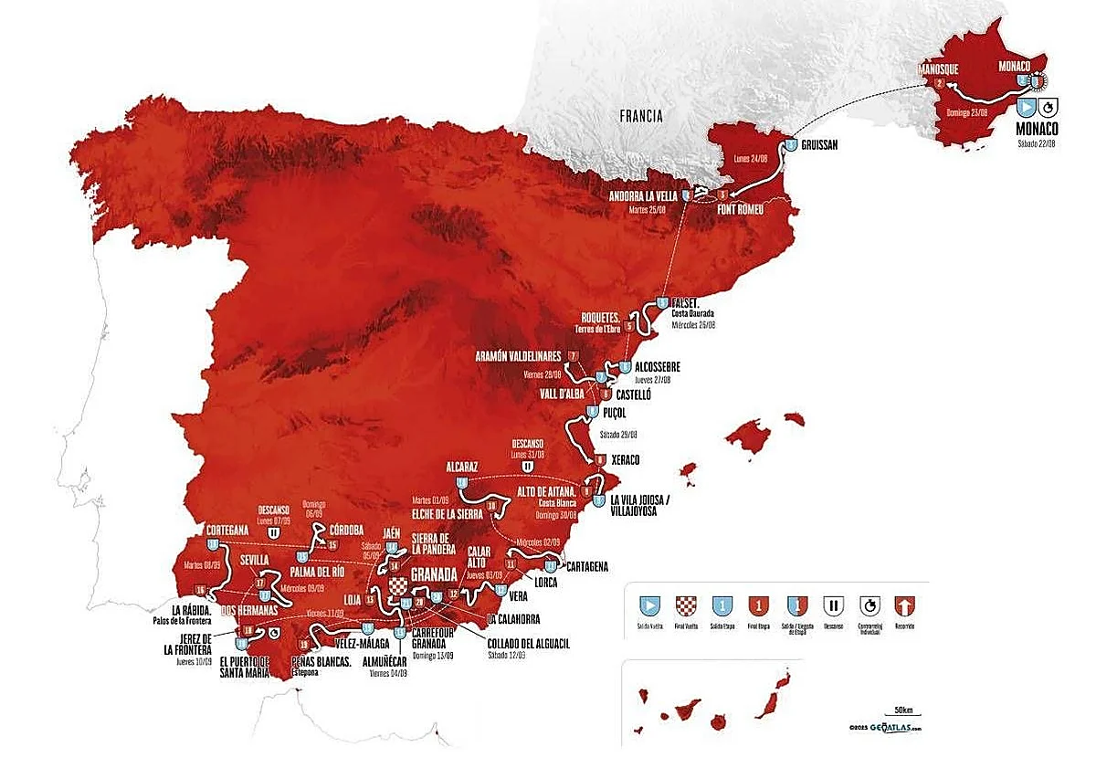 Vuelta a España 2026: fechas, etapas y cuándo pasa por la Comunitat Valenciana