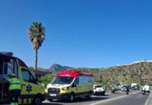 Herido grave tras un accidente por alcance en la N-337 de Gandia: un turismo queda al borde de una acequia Herido grave tras un accidente por alcance en la N-337 de Gandia: un turismo queda al borde de una acequia