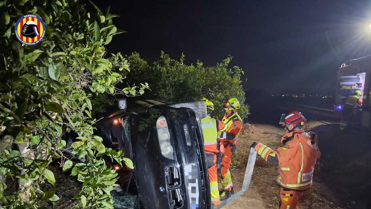 Otro Vuelco en la CV-670: La Madrugada Revela la Fragilidad de la Seguridad Vial en la Safor